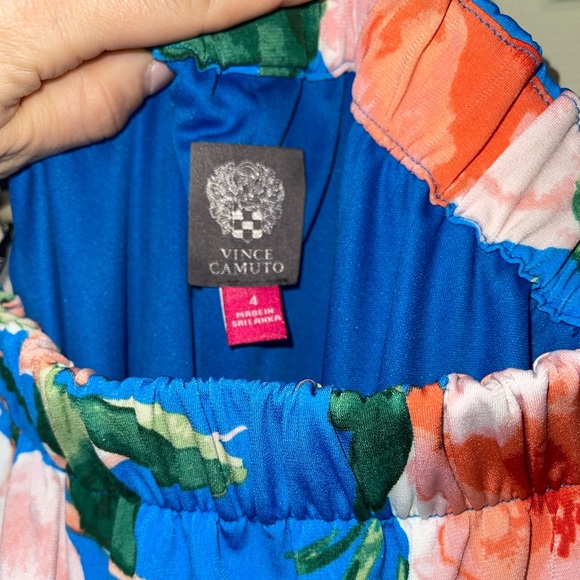 Vince Camuto Off Shoulder Floral Dress - Picture 4 of 7